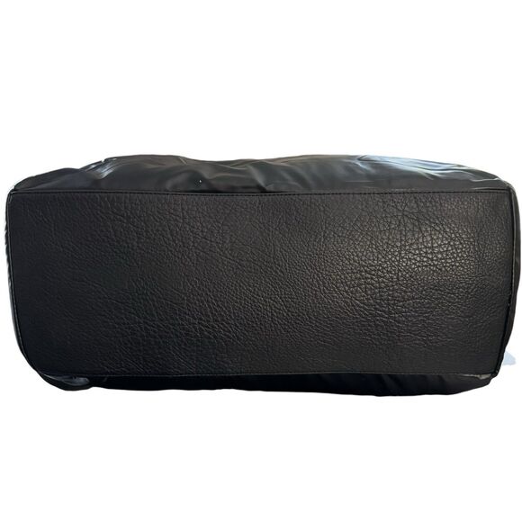 Jessica Simpson Natalie Weekender with Handles & Shoulder Strap Meteorite EUC - Picture 5 of 5